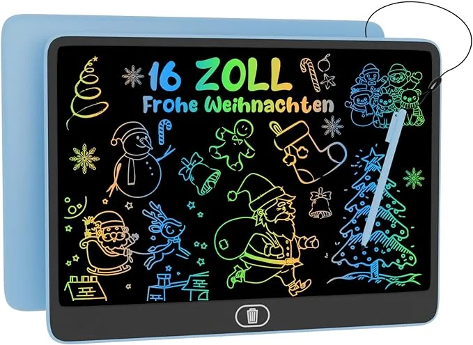 Bunte LCD Schreibtafel 16 Zoll - Zeichentafel